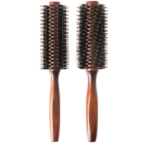 Boar bristle round - round, brush