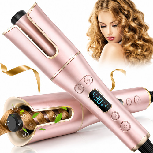 Pink automatic hair - hair, curler